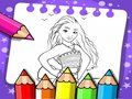 Jeu Livre de coloriage Vaiana  en ligne