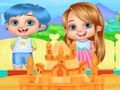 Jeu Jeux de soins pour baby-sitter  en ligne