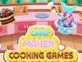 Jeu Jeux de cuisine de pâtissier  en ligne