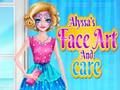 Jeu L'art et les soins du visage d'Alyssa  en ligne