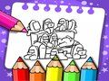 Jeu Livre de coloriage parmi nous  en ligne