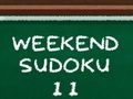 Jeu Sudoku du week-end 11  en ligne