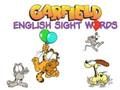 Jeu Mots à vue anglais Garfield  en ligne