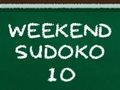 Jeu Sudoku du week-end 10  en ligne
