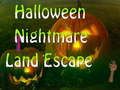 Jeu Évasion de la terre cauchemardesque d'Halloween en ligne
