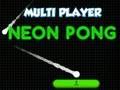 Jeu Néon Pong Multijoueur  en ligne