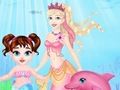 Jeu Baby Taylor sauve le royaume des sirènes  en ligne