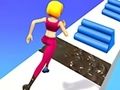 Jeu Fille courir beauté 3d  en ligne