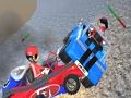 Jeu Caricature de démolition de voiture pour enfants  en ligne