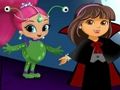 Jeu Nick jr. Défilé d'habillage d'Halloween  en ligne