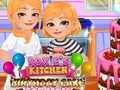 Jeu La cuisine de Roxie : gâteau d'anniversaire pour maman  en ligne
