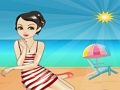 Jeu Habillage de fille de plage  en ligne