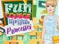 Jeu Fun College Life avec des princesses  en ligne