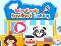 Jeu Cuisine du petit-déjeuner bébé panda  en ligne