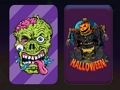 Jeu Mémoire des monstres d'Halloween  en ligne