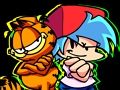 Jeu Friday Night Funkin : amusement du lundi avec Garfield le chat  en ligne