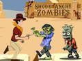 Jeu Tirez sur les zombies en colère  en ligne