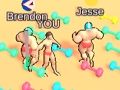 Jeu Course musculaire, course à pied en 3D  en ligne