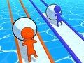 Jeu Course de boules de neige  en ligne
