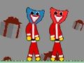 Jeu Huggy Bros Noël  en ligne