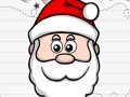 Jeu Dessiner avec le Père Noël  en ligne