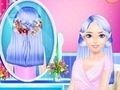 Jeu Fabrication de coiffure de tresse colorée  en ligne