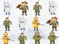 Jeu Chasseurs de tir Match 3  en ligne