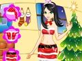Jeu Habillage de fille de Noël  en ligne