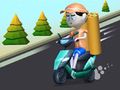 Jeu Course de livraison de pizza  en ligne