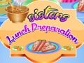 Jeu Préparation du déjeuner des sœurs  en ligne