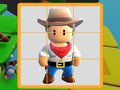 Jeu Puzzle coulissant Stumble Boys  en ligne