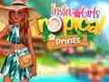 Jeu Insta Girls Imprimés Tropicaux  en ligne