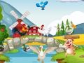 Jeu Match d'ombre à la ferme  en ligne