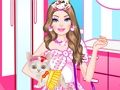 Jeu Barbie avec minou  en ligne