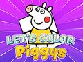 Jeu Colorions les cochons  en ligne