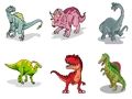 Jeu Cartes de dinosaures  en ligne