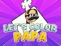 Jeu Colorions Papa  en ligne