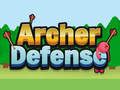 Jeu Archer Défense Avancé  en ligne