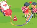 Jeu Dessin au trait : route de voiture  en ligne