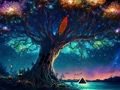 Jeu Évasion de terre d'arbre de lumière  en ligne