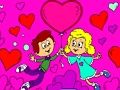 Jeu Coloriage Saint Valentin  en ligne