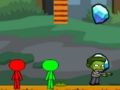 Jeu Stickman Bros contre Zombies  en ligne