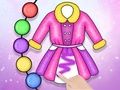 Jeu Livre de coloriage : Vêtements  en ligne