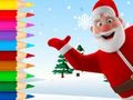 Jeu Livre de coloriage : Noël  en ligne