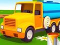 Jeu Livre de coloriage : Camion-citerne  en ligne