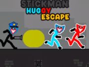 Jeu Stickman Huggy évasion  en ligne