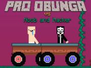 Jeu Pro Obunga contre Noob et Hacker  en ligne