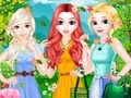Jeu Robe de couleur de mode de printemps  en ligne