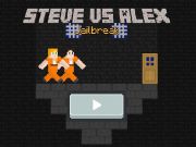 Jeu Steve contre Alex Jailbreak  en ligne