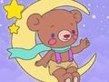 Jeu Livre de coloriage : Ours lunaire  en ligne